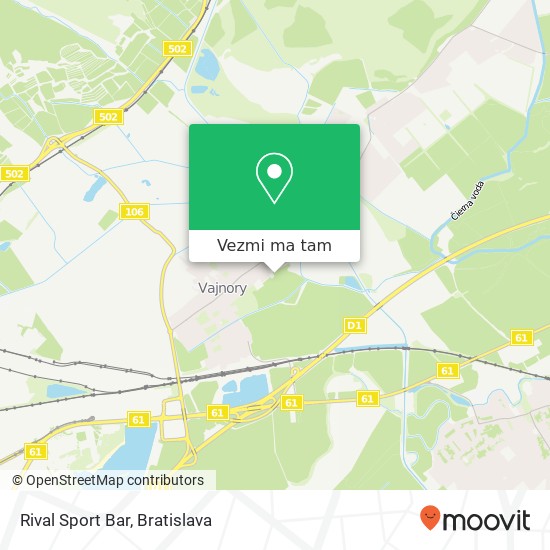 Rival Sport Bar mapa