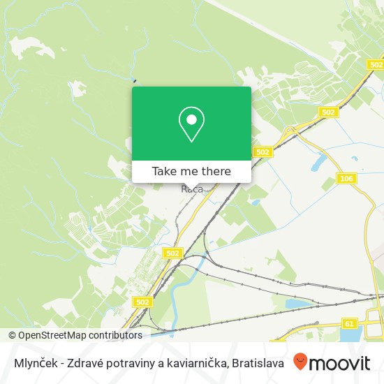 Mlynček - Zdravé potraviny a kaviarnička mapa