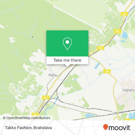 Takko Fashion mapa