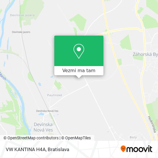 VW KANTINA H4A mapa