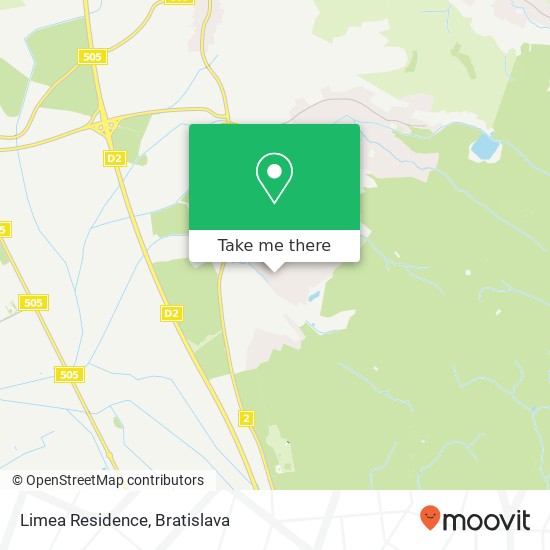 Limea Residence mapa