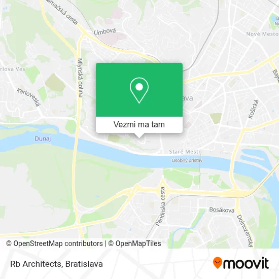 Rb Architects mapa