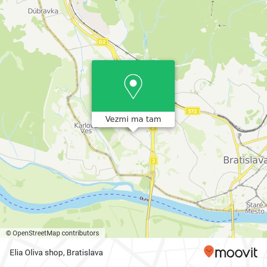 Elia Oliva shop mapa