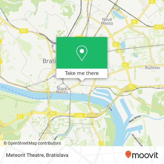 Meteorit Theatre mapa