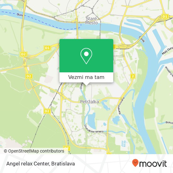 Angel relax Center mapa