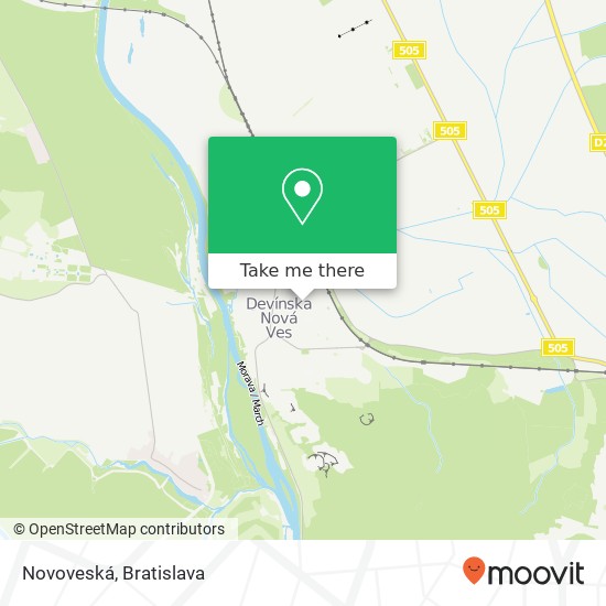 Novoveská mapa