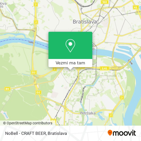 NoBell - CRAFT BEER mapa