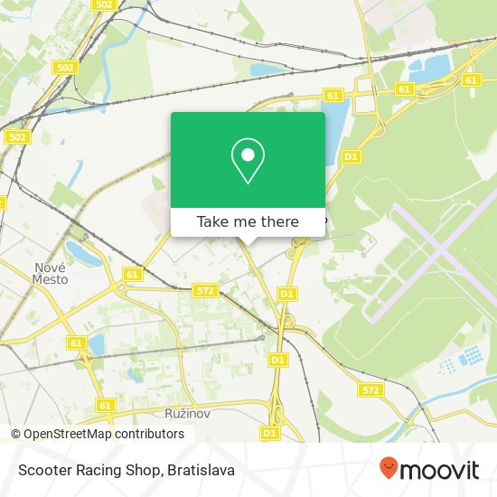 Scooter Racing Shop mapa