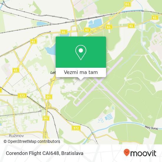 Corendon Flight CAI648 mapa