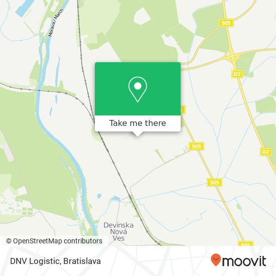 DNV Logistic mapa