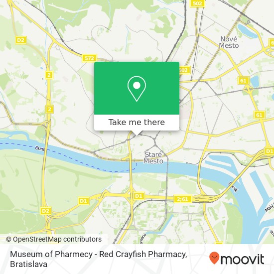Museum of Pharmecy - Red Crayfish Pharmacy mapa