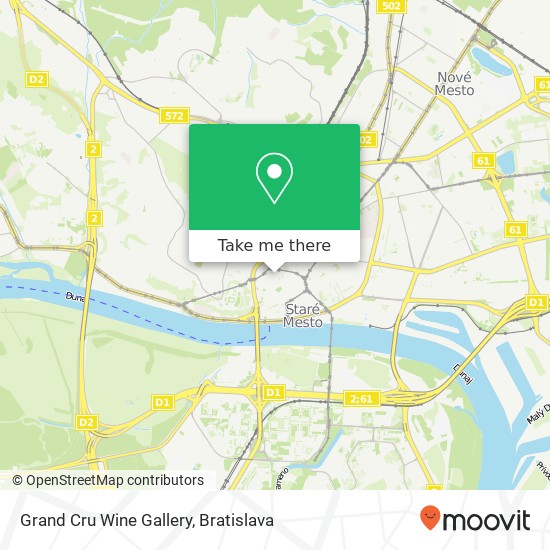 Grand Cru Wine Gallery mapa