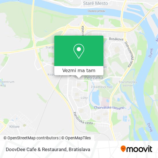 DoovDee Cafe & Restaurand mapa