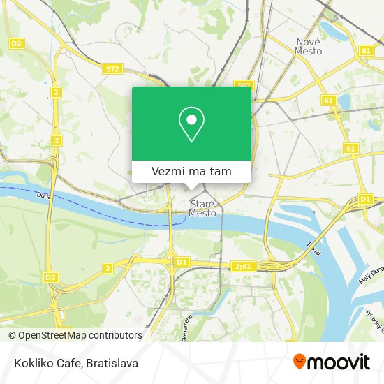 Kokliko Cafe mapa
