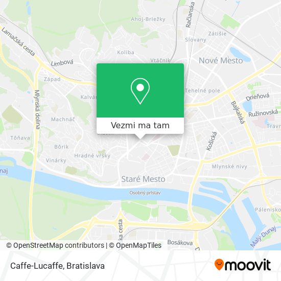 Caffe-Lucaffe mapa