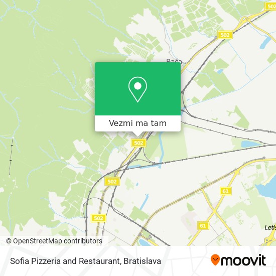 Sofia Pizzeria and Restaurant mapa