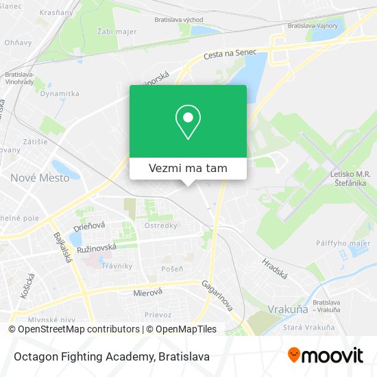 Octagon Fighting Academy mapa