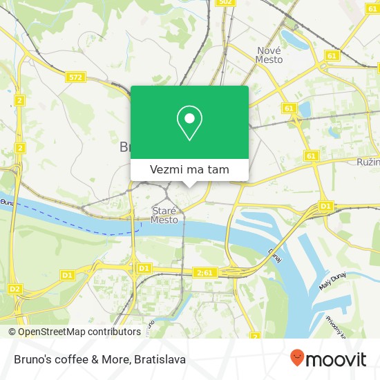 Bruno's coffee & More mapa