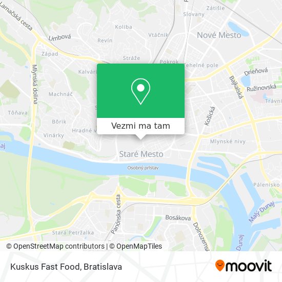 Kuskus Fast Food mapa