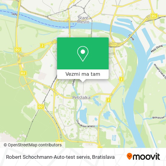 Robert Schochmann-Auto-test servis mapa