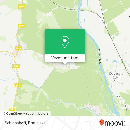 Schlosshoff mapa