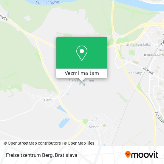 Freizeitzentrum Berg mapa