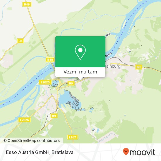 Esso Austria GmbH mapa
