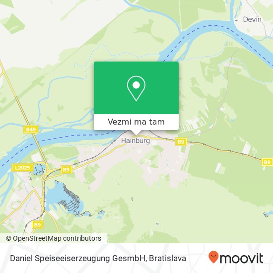 Daniel Speiseeiserzeugung GesmbH mapa