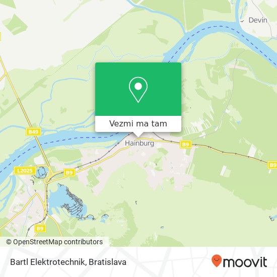 Bartl Elektrotechnik mapa