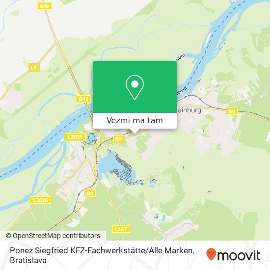 Ponez Siegfried KFZ-Fachwerkstätte / Alle Marken mapa