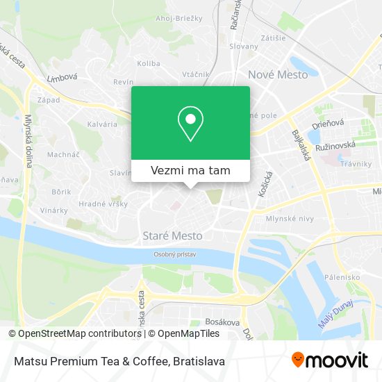 Matsu Premium Tea & Coffee mapa