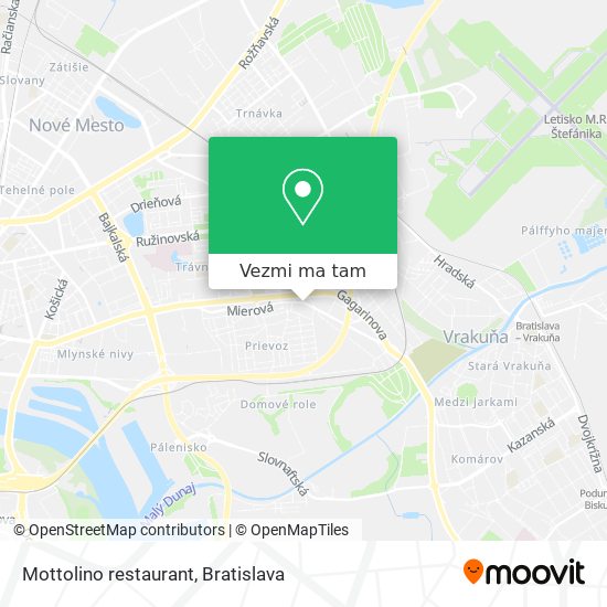 Mottolino restaurant mapa