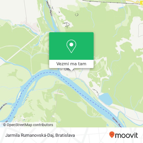 Jarmila Rumanovská-Daj, Hradná 5 841 10 Bratislava mapa