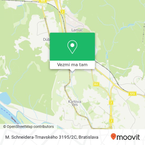 M. Schneidera-Trnavského 3195 / 2C mapa