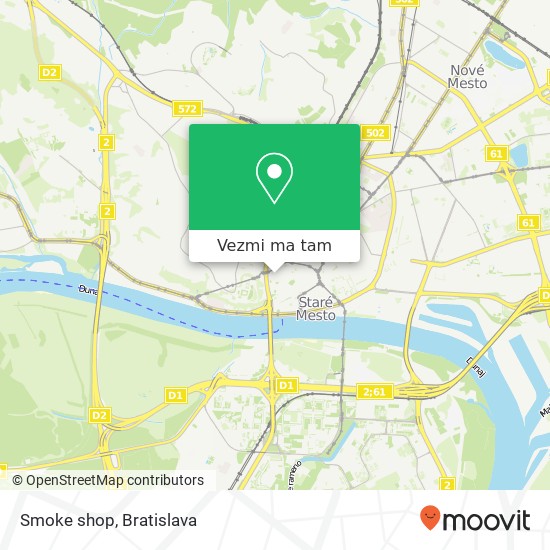 Smoke shop mapa
