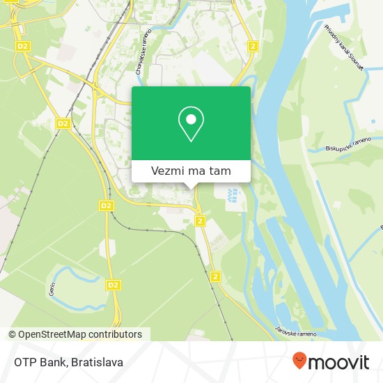 OTP Bank mapa