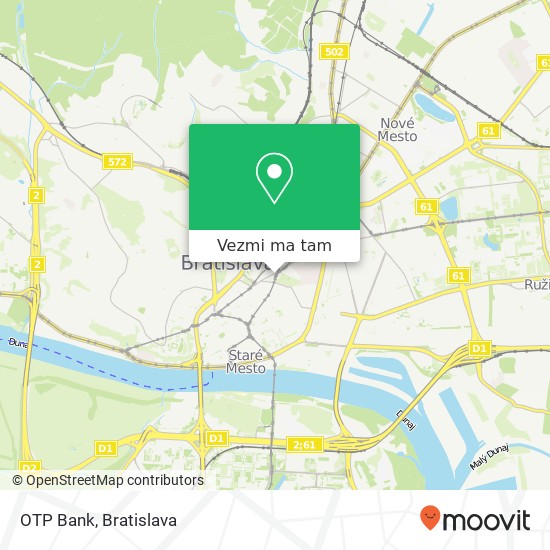 OTP Bank mapa