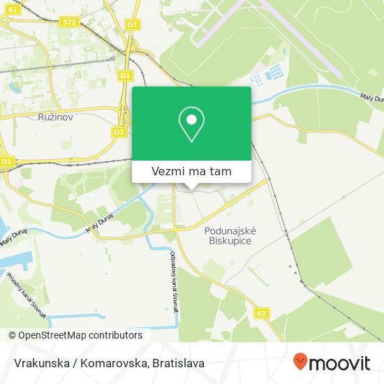 Vrakunska / Komarovska mapa