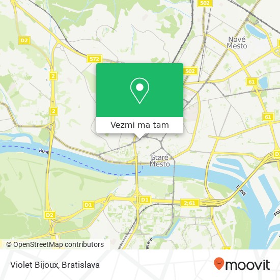 Violet Bijoux mapa