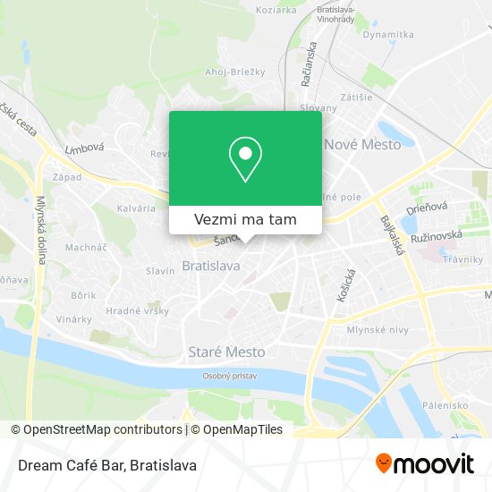 Dream Café Bar mapa