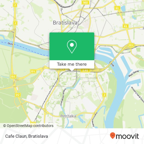 Cafe Claun mapa