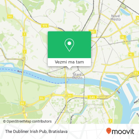 The Dubliner Irish Pub mapa