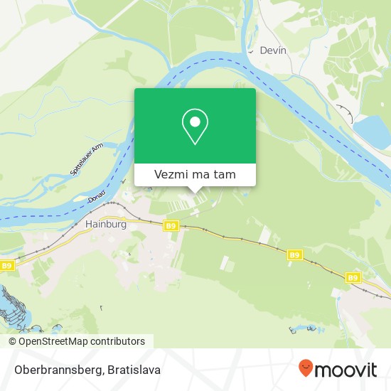 Oberbrannsberg mapa