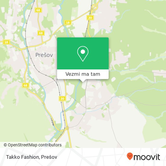 Takko Fashion mapa