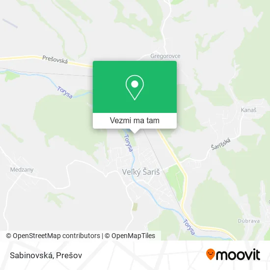 Sabinovská mapa