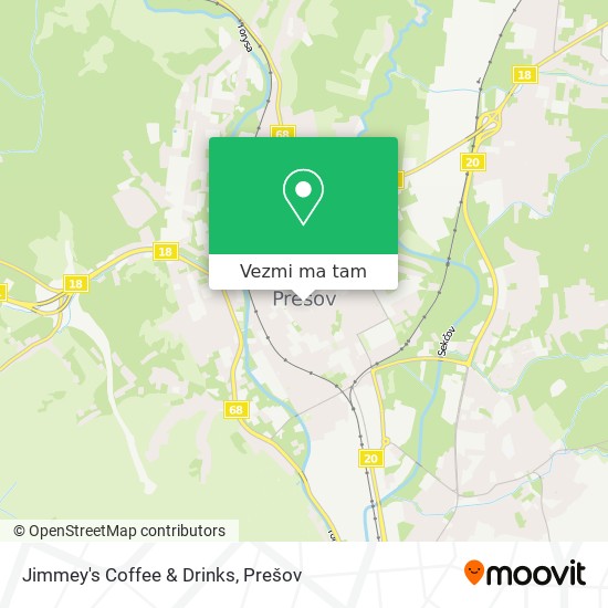 Jimmey's Coffee & Drinks mapa