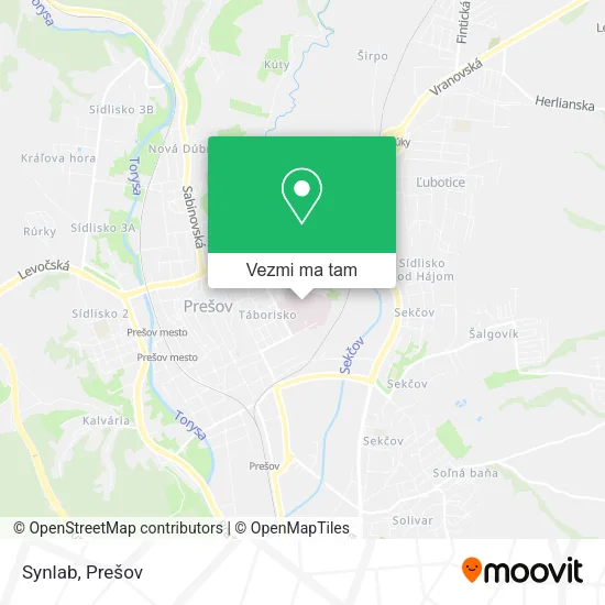 Synlab mapa