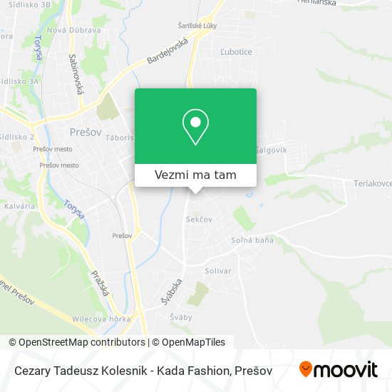 Cezary Tadeusz Kolesnik - Kada Fashion mapa