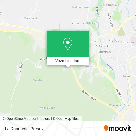 La Donuteria mapa