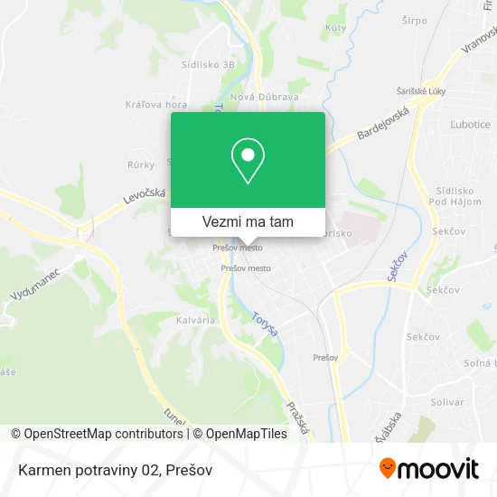 Karmen potraviny 02 mapa